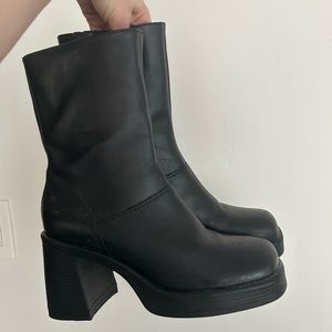 Steve Madden Fantasie Platform Boots, 8.5